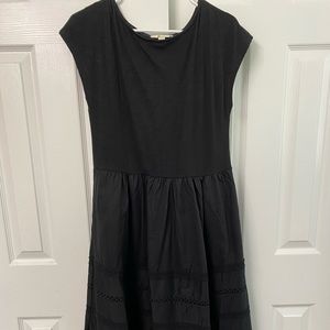 Black Eyelet Boden Dress